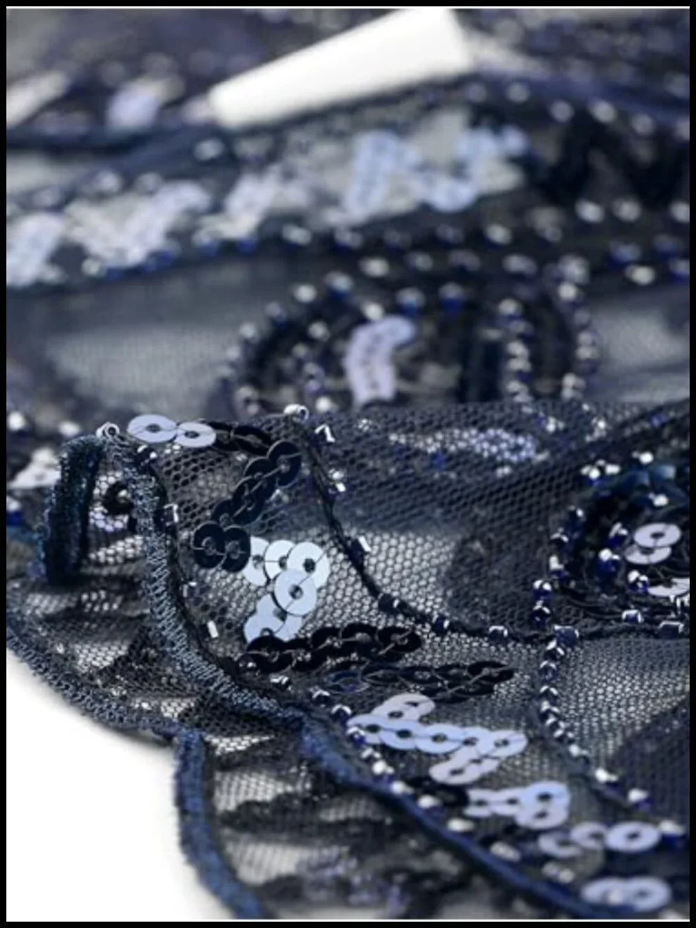1920s Sequin Beaded Shawl Wrap Bridal Cover Up Evening Cape Flapper Bolero